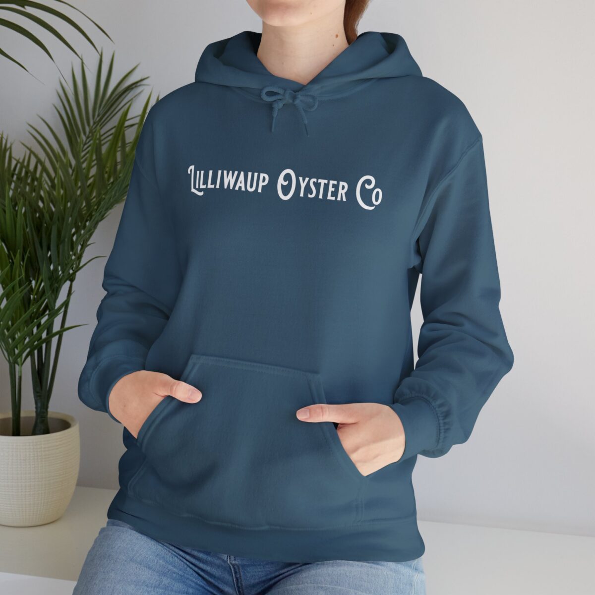 Lilliwaup Oysters Unisex Pullover Hoodie - Unisex Heavy Blend™ Hooded Sweatshirt - 7 Colors Available - Sizes S-5XL - Medium Weight - Image 6